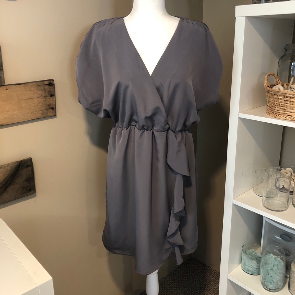 H&M v-neck wrap dress